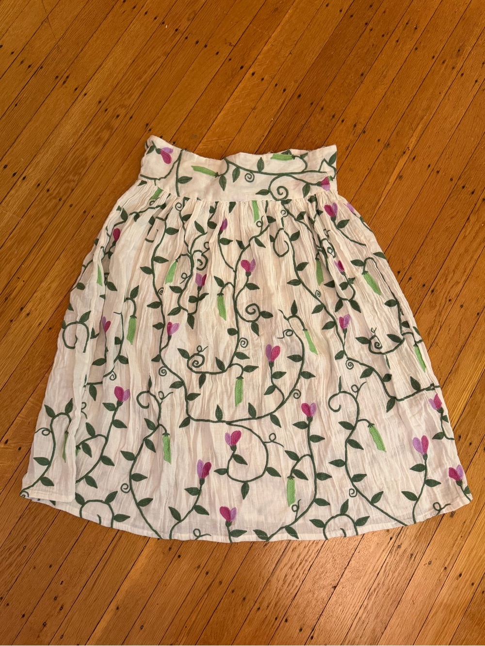 SAMANTHA PLEET embroidered skirt - M/L